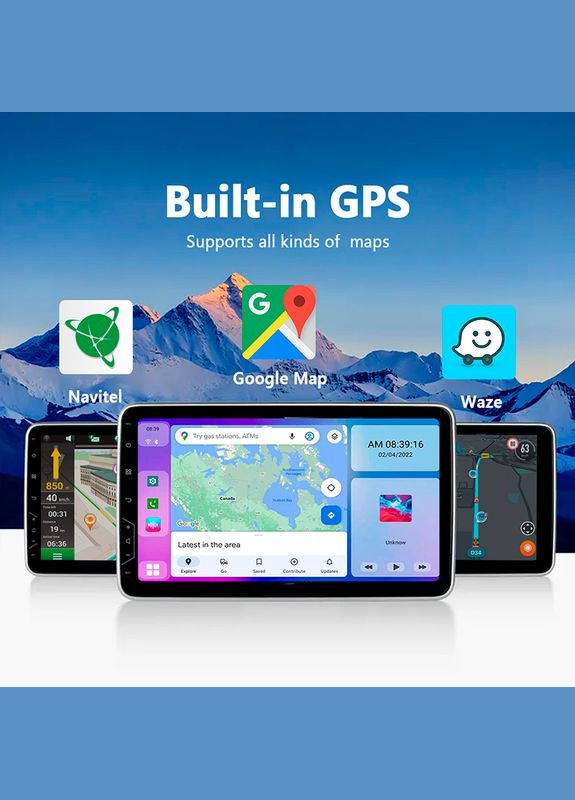 Автомобильный CarPlay Mini Box UX-999 Max / 64 ГБ / Android 10 No Brand (323016891)