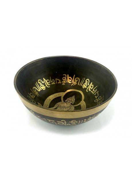 Чаша поющая бронзовая "Будда" (19х18.2х8 см) No Brand (317353894)