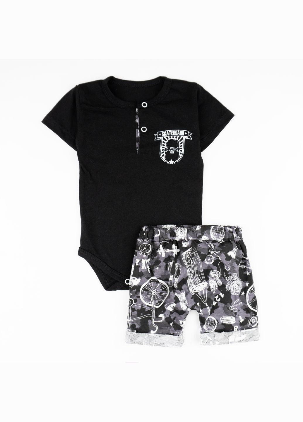 демисезонный набор dexter`s для малышей боди шорты dexter's