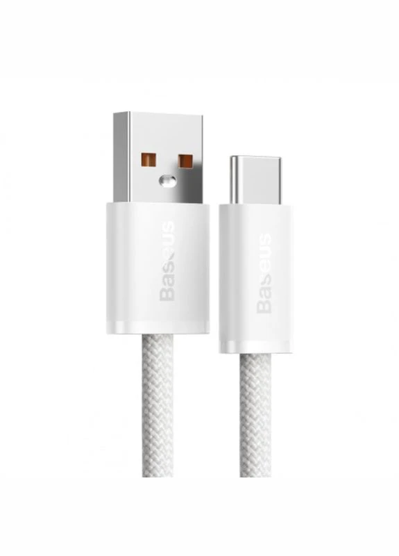 Кабель Dynamic Series Fast Charging Data Cable USB to Type-C 100W 1m White (CALD000602) Baseus (294978871)