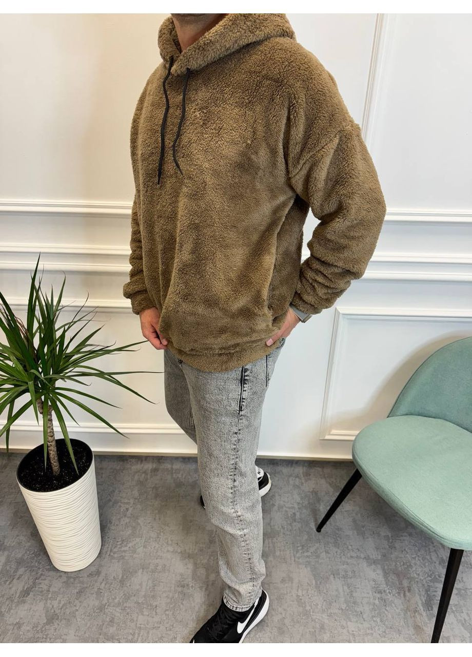 Мужской тёплый худи махровый в стиле оверсайз Nositi 1115-18 (364631148)