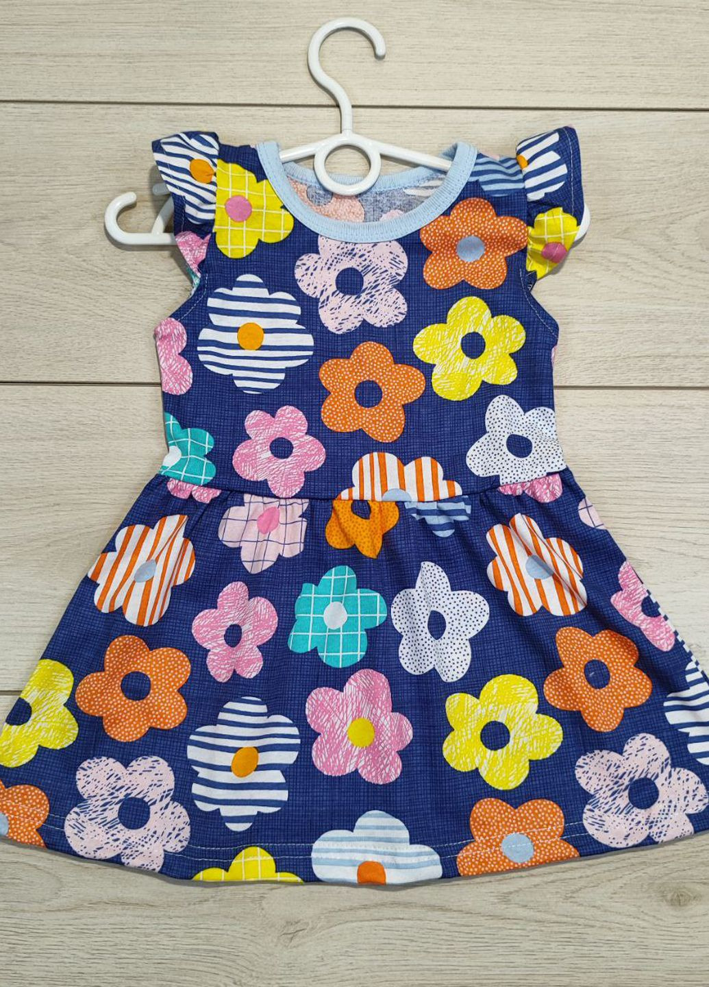 Синіти сукня для дівчинки квіти Витуся (291160415)