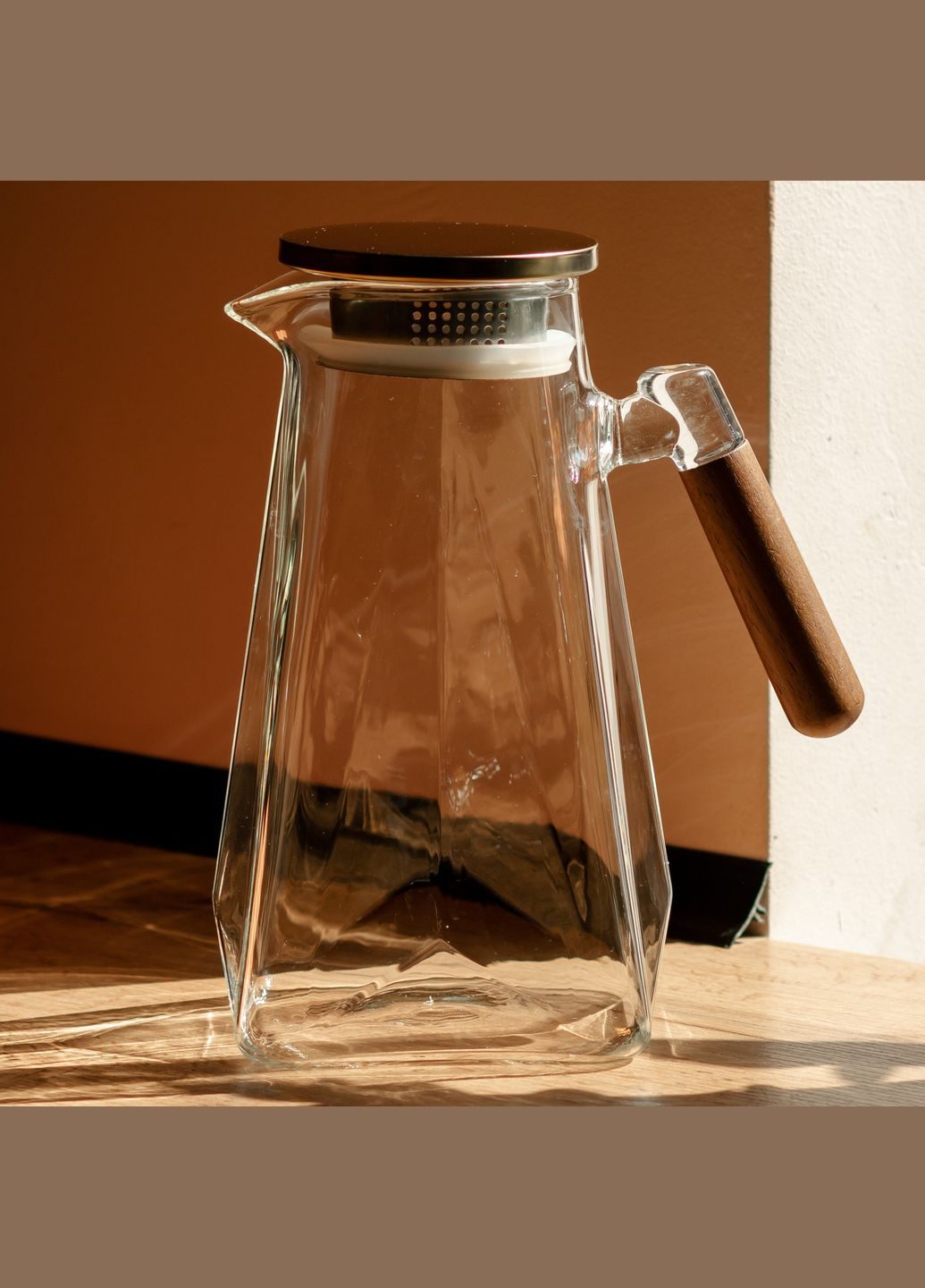 Чайник заварочный из боросиликатного стекла 2 л. Yiwu (361678283)