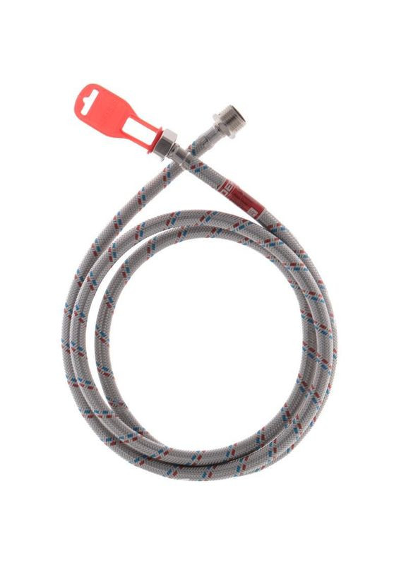 Шланг для води 1/2" ГГ 200см силіконова оболонка No Brand (362493270)