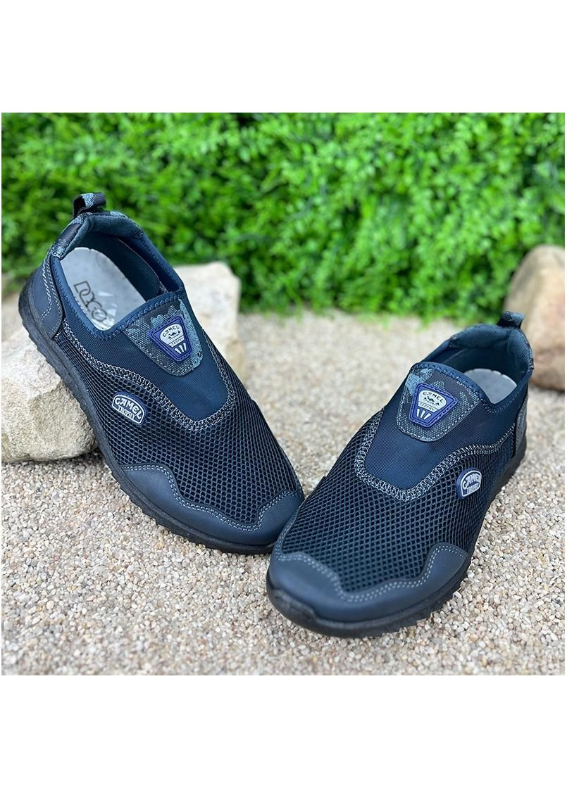 Синие чоловiчi мокасини в перфорацiю vs-002901-3 синi Dago