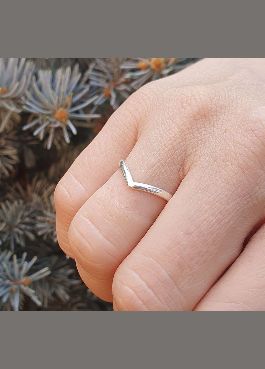 Тонкое кольцо без камней 8409 SE, размер Maxi Silver (341539158)