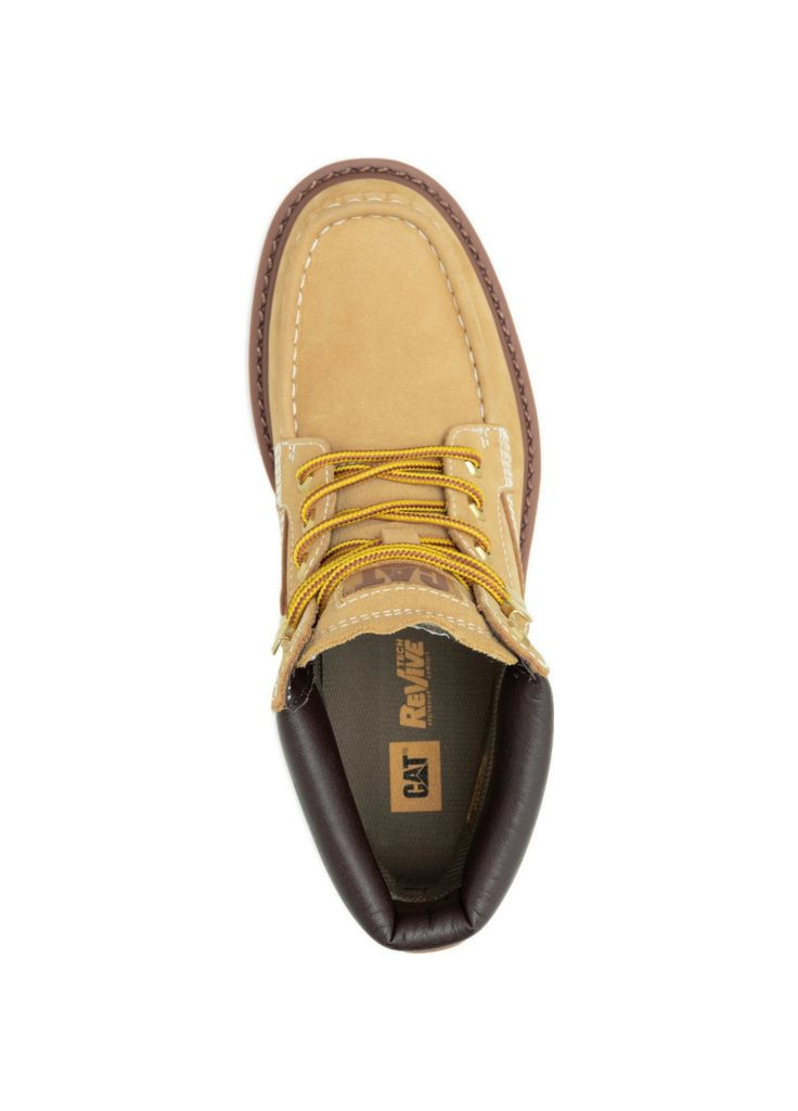 Оранжевые осенние ботинки colorado moc toe p726065 оранжевые (m509815) Caterpillar