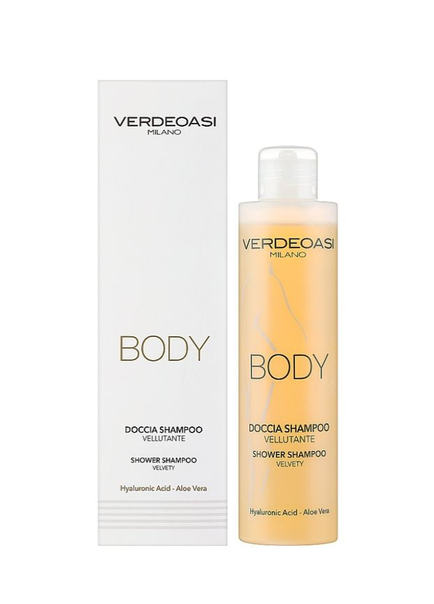 Verdeoasi Шампунь та гель для душу Shampoo & Shower Gel 200 мл — Крем, Італія (354822641)