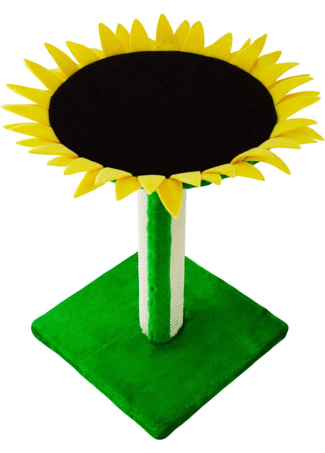 Когтеточка "Подсолнух" 36 x 36 x 56 см Серая (4820276190016) Lucky Pet (315492671)