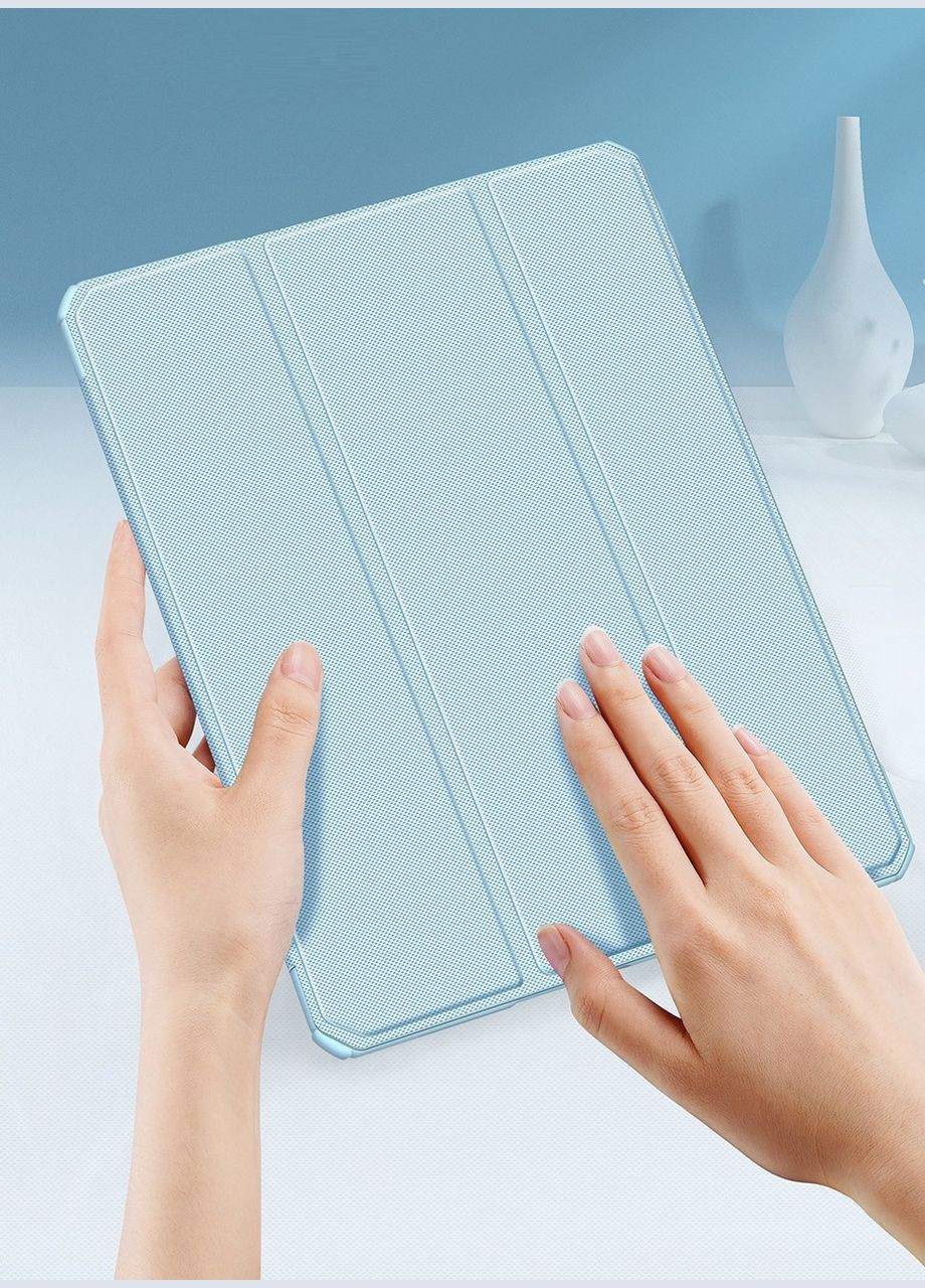 Чехол книга Toby Series для Apple iPad Pro 12.9'' 2018 / 2020 / 2021 / 2022 Blue Dux Ducis (324234551)