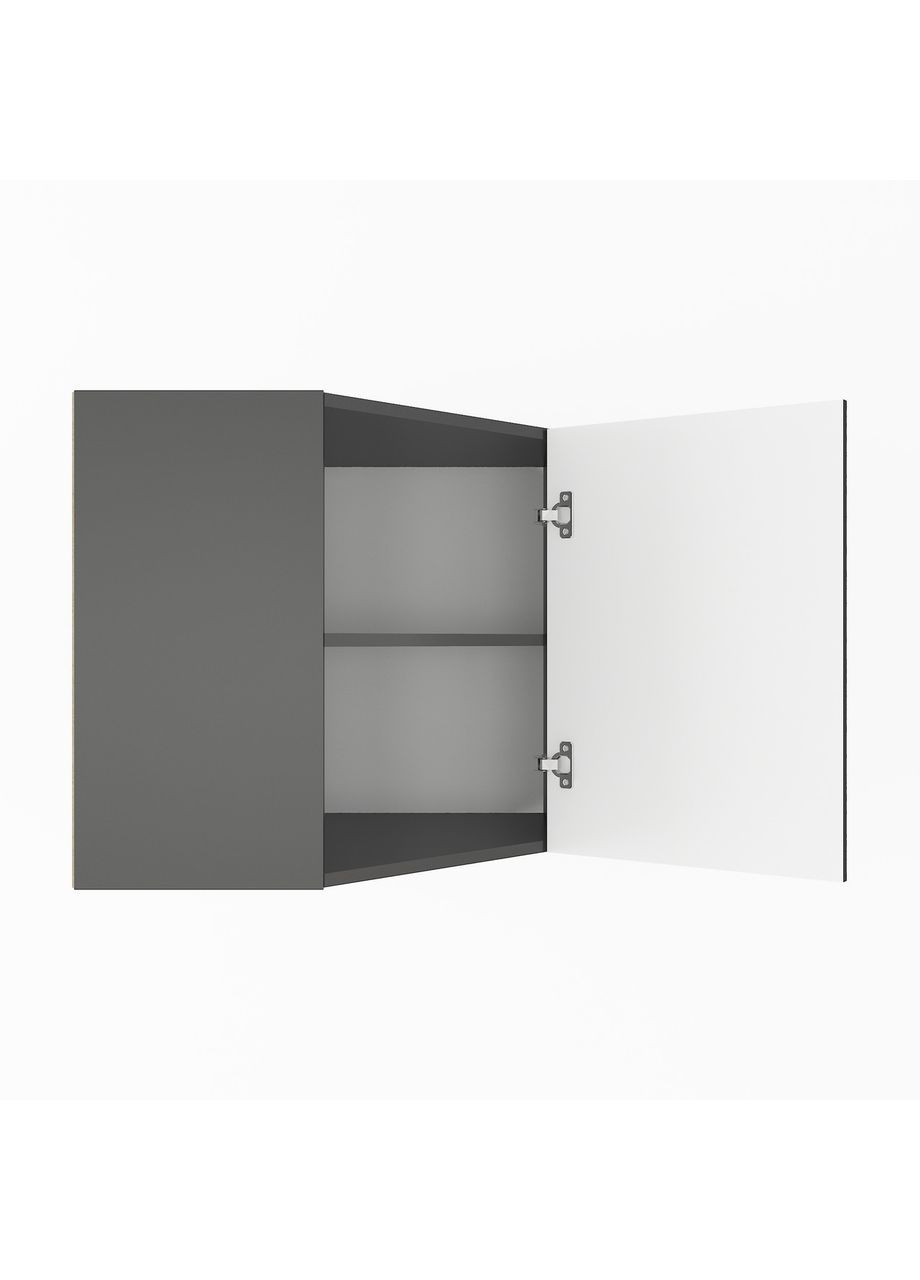 Шкаф навесной угловой, кухонная мебель, тумба угловая с полкой, пенал в ванную, верхний модуль для кухни 600 мм С-073 No Brand (371909875)