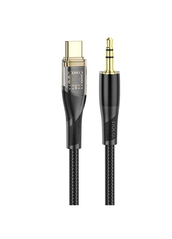 Кабель 3.5mm to TypeC Transparent Discovery Edition Digital audio conversion cable UPA25 |1M| Hoco (293345682)