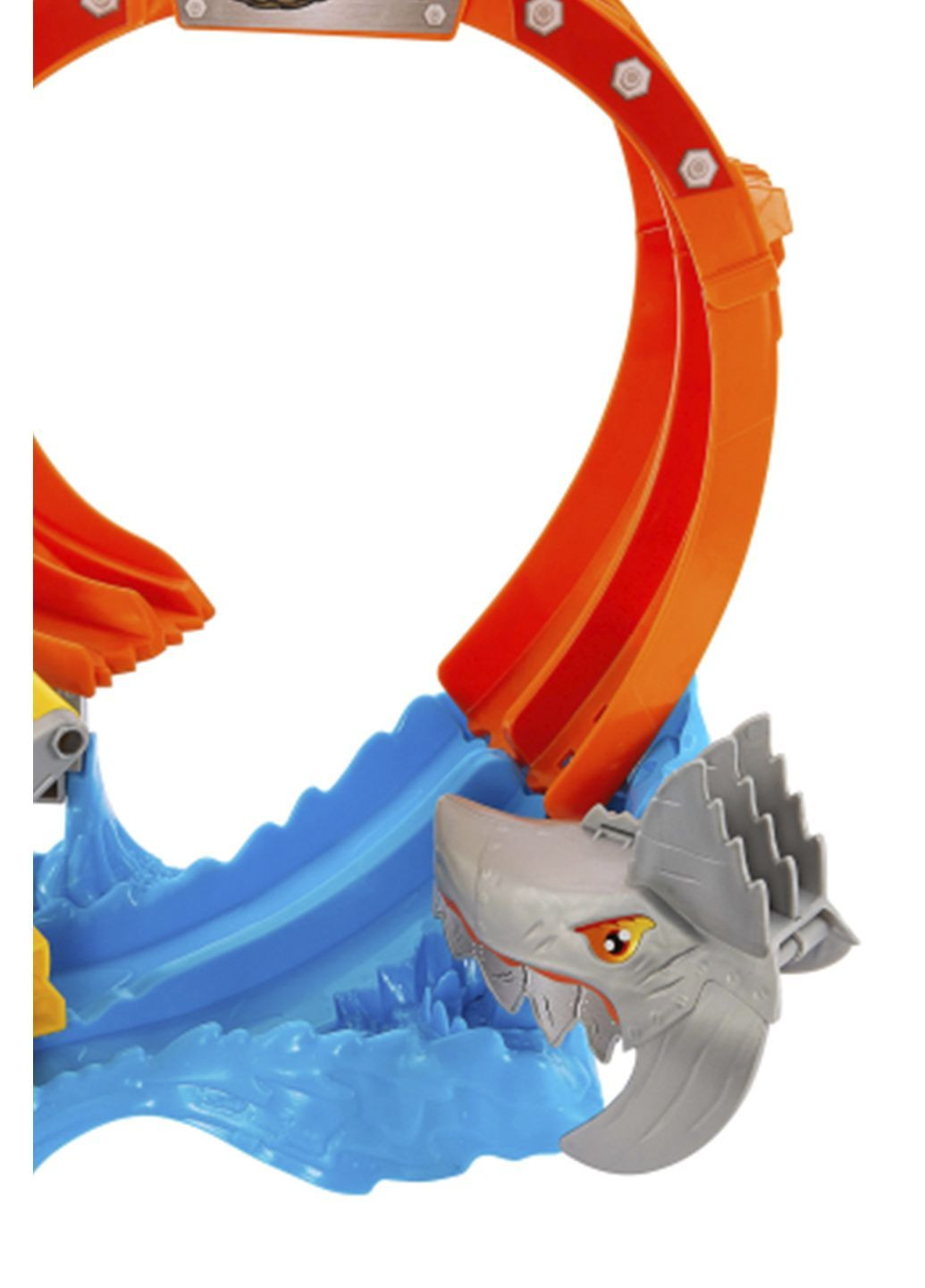 Игровой набор "Монстро-атака акулы" Monster Trucks цвет разноцветный ЦБ-00285646 Hot Wheels (362083623)