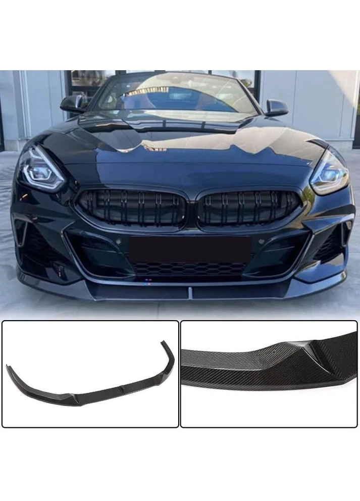 Накладка на передний бампер Lip V1 (для M-Sport, Карбон) для Z4 (G29) 2018-гг BMW (392156831)