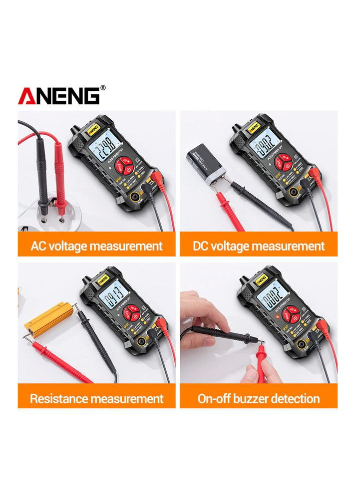 Портативний цифровий мультиметр M167 з автоматичним діапазоном Aneng (303401418)