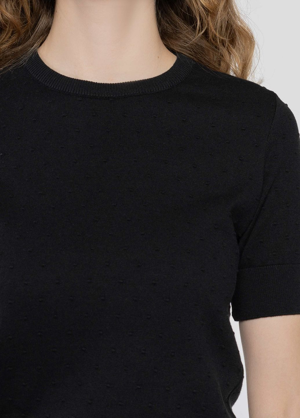 Чорний літній джемпер жіночий чорний Arber Crew-neck WDanx CL WTR-20