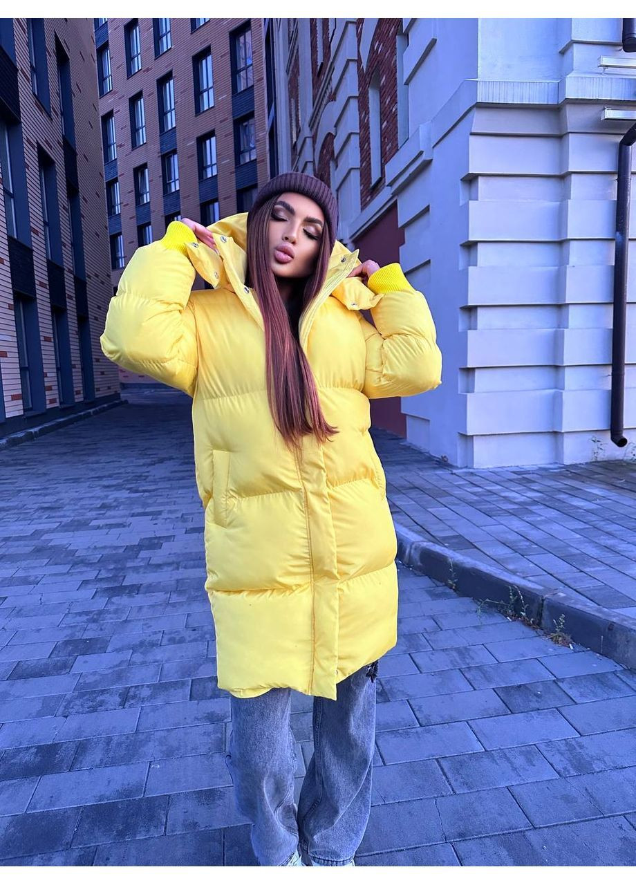 Желтый зимний Пуховик Vakko