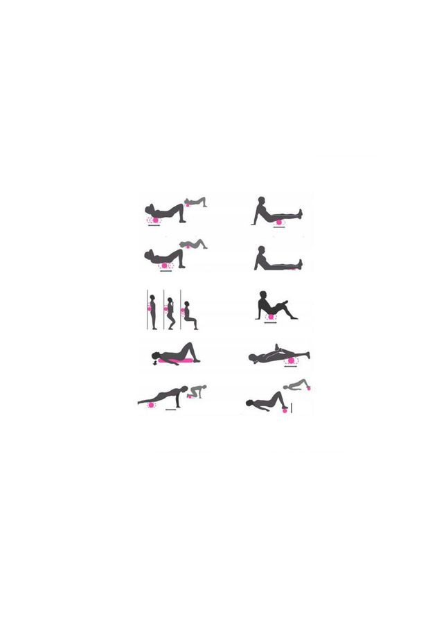 Массажный мяч двойной NE-EP-17 12*6 см Newt (330640830)