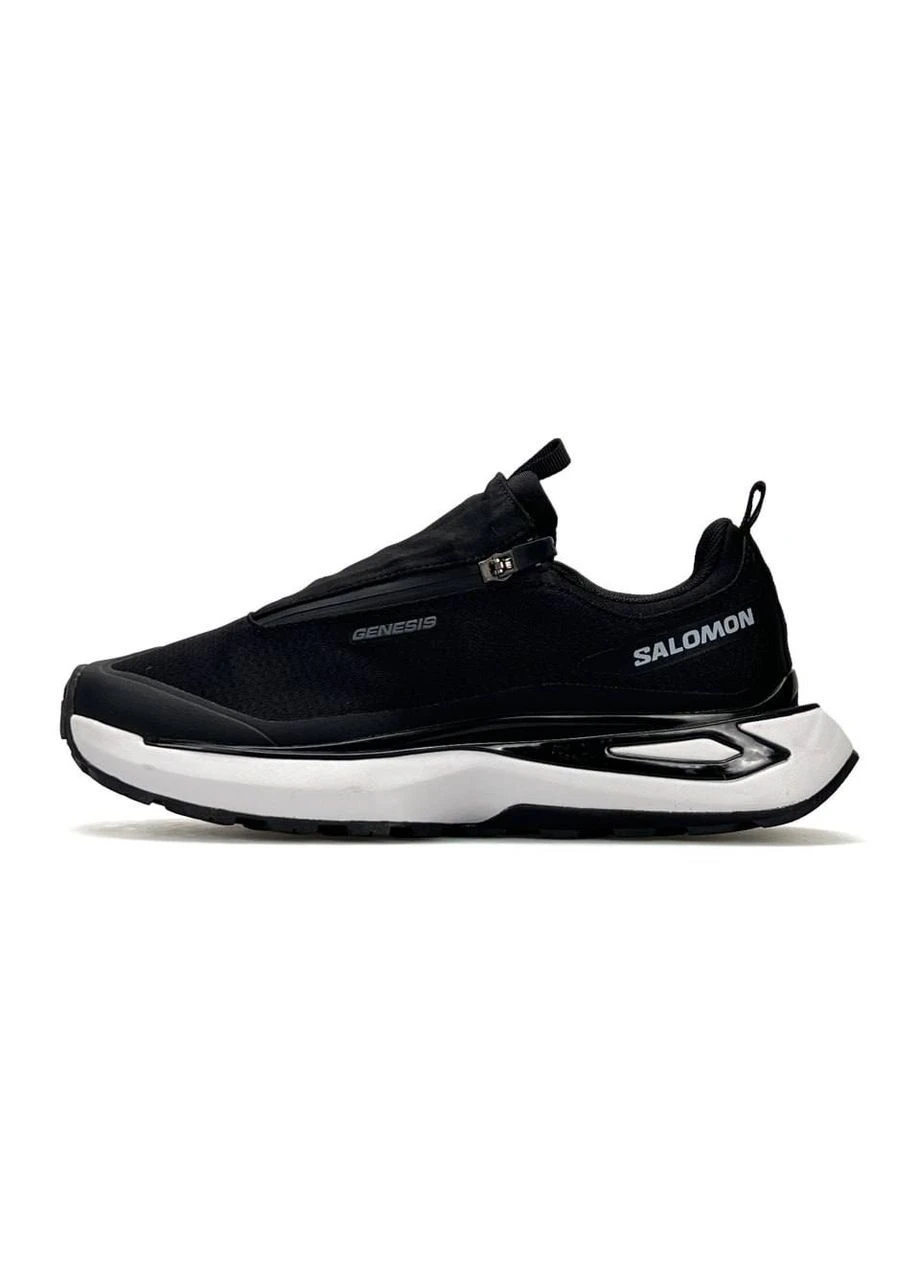 Чорні кросівки чоловічі salomon демісезон No Brand Odyssey Elmt Advanced Black White