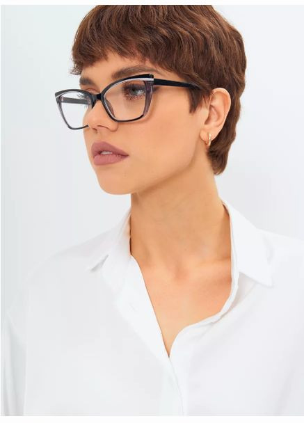 Жіночі пластикові окуляри для зору, для читання +3.00 біла лінза Ralph (334877700)