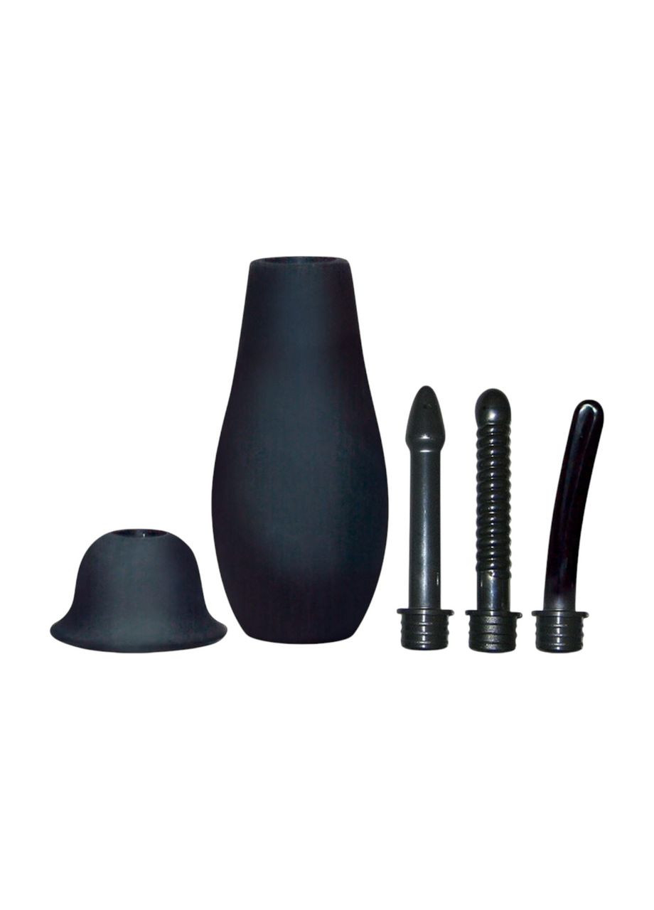 Анальный душ intimate shower с тремя насадками для гигиены и удовольствия Bad Kitty (322244855)