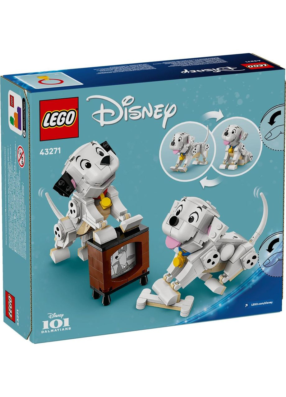 Конструктор Disney Лакі та Пенні. 101 далматинець 43271 Lego (372012617)