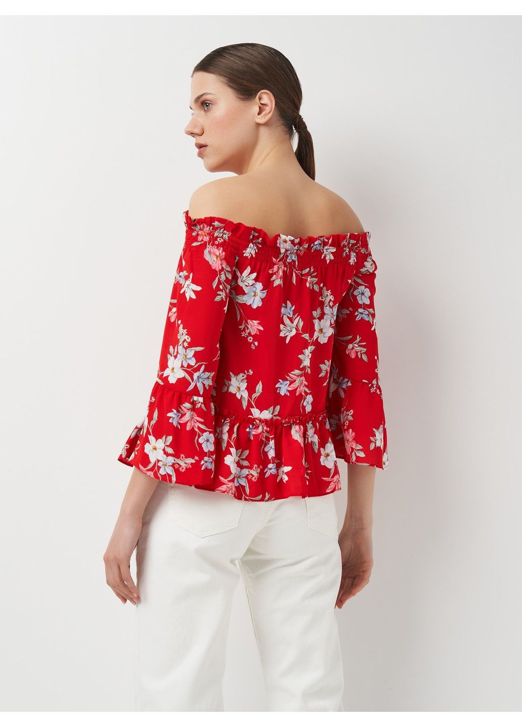 Червона блуза H&M