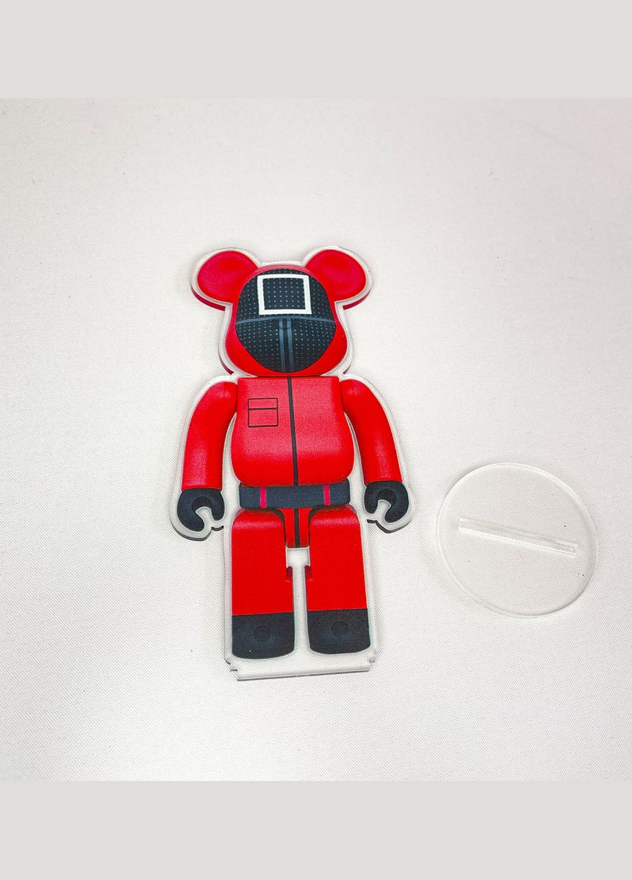 Акриловая коллекционная фигурка Bearbrick Squid Game 3 No Brand (339619230)