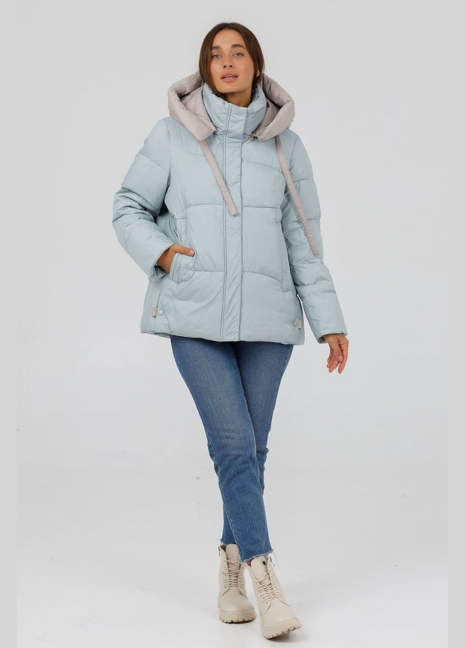 Айворі зимня куртка-зефірка Lora