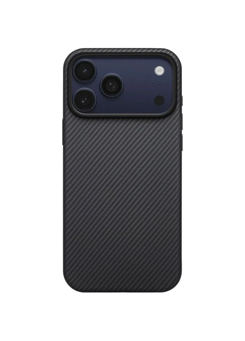 Чехол Aramid UltraGuard Twill 600D для Apple iPhone 17 Pro Max Black/Grey (KI1701PBM) [153508] Pitaka (399257329)