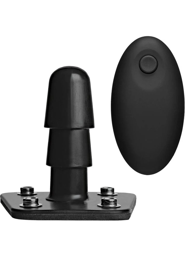 Стпапон с вибрацией Doc Johnson Vac-U-Lock Smooth Vibrating Pleasure Set No Brand (303889418)