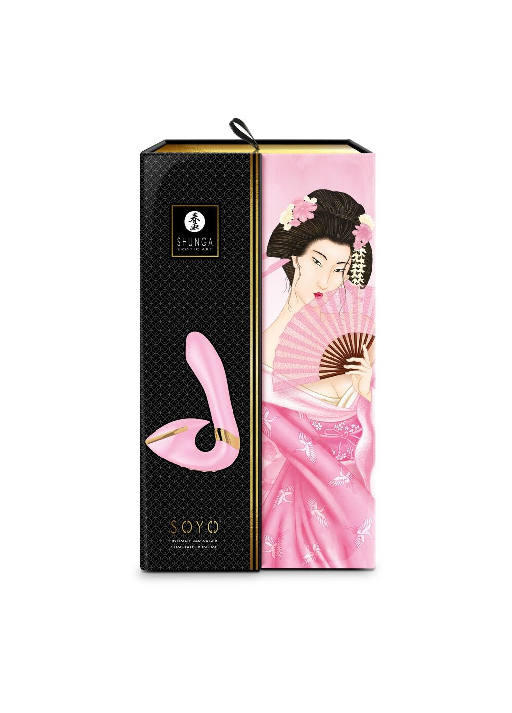 Вагинально-клиторальный вибратор Soyo Light Pink Shunga (296627195)