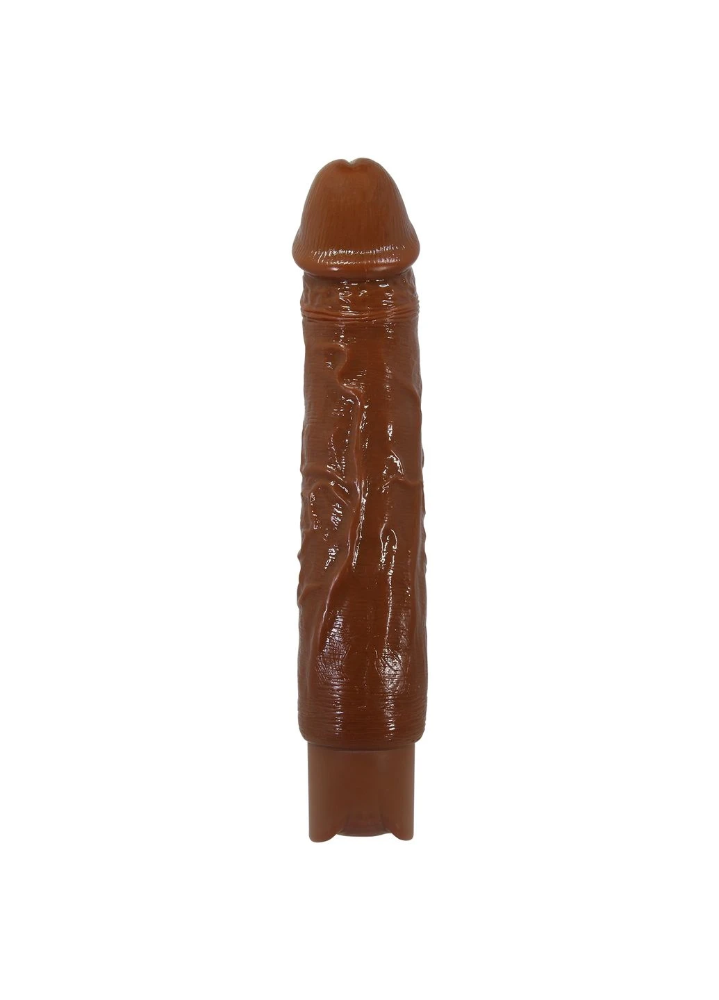 Реалістичний вібратор - Pretty Love Rufus Realistic Vibrating Dildo Brown LyBaile (397293838)