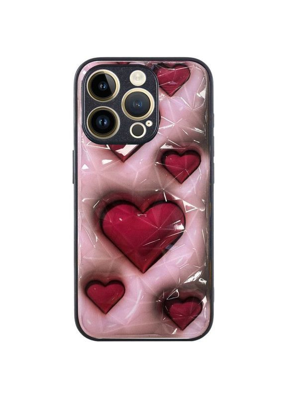 Чехол Prisma Plushie TPU+PC для Apple iPhone 15 Pro (6.1") Розовый Epik (372499417)
