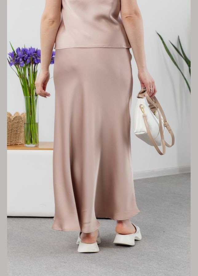 Бежевая вечерний юбка 24.2368 42(s)-44(m) AKSAN