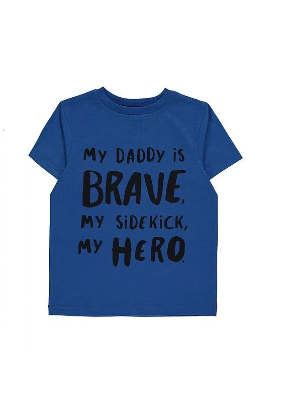 Синя літня футболка синя на хлопчика George