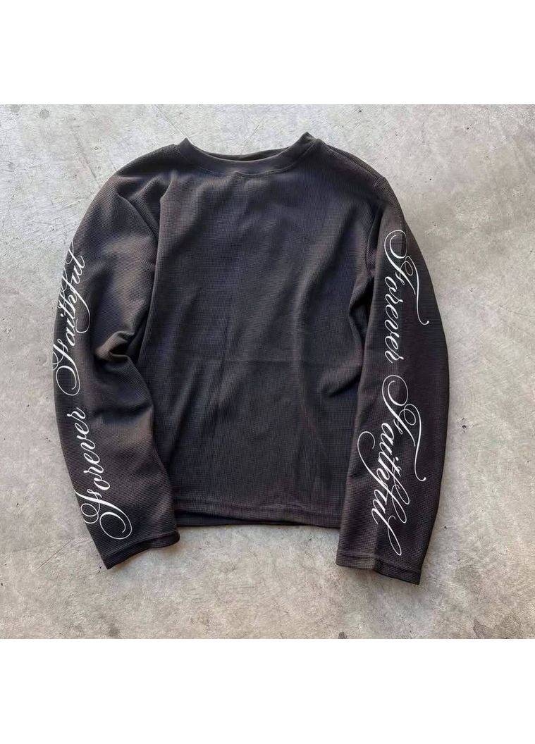 Лонгслив с вышивкой из ткани «кукуруза» — ЗАМЕРЫ В ОПИСАНИИ DK/DL Мода без кордонів (372909209)