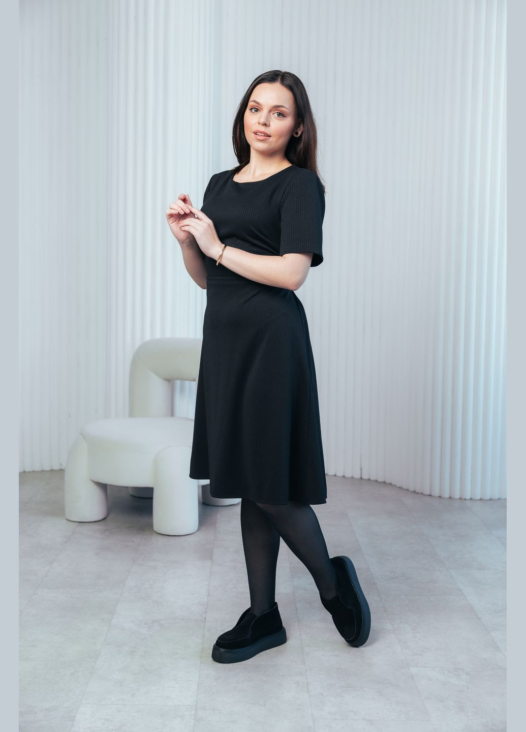 Черное деловое, повседневный, кэжуал masoli классическое платье со шнуровкой годе, а-силуэт, силуэтная No Brand в полоску