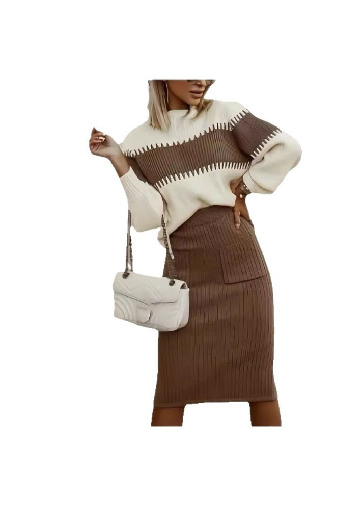 Костюм Leyla Brown L No Brand (331532736)