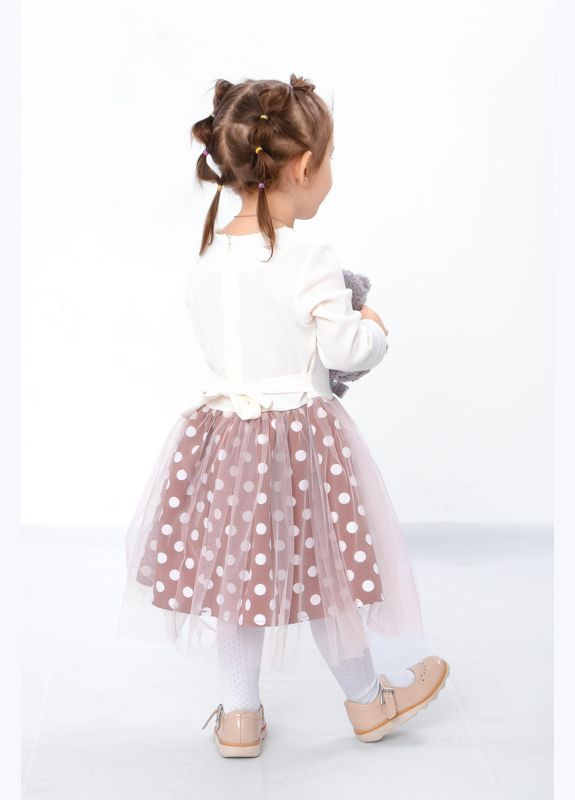 Белое платье для девочки с сумочкой No Brand (283490308)