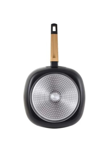 Сковорода (BG-34625-BK) Bergner Гриль Earth Black 28 см (369878294)