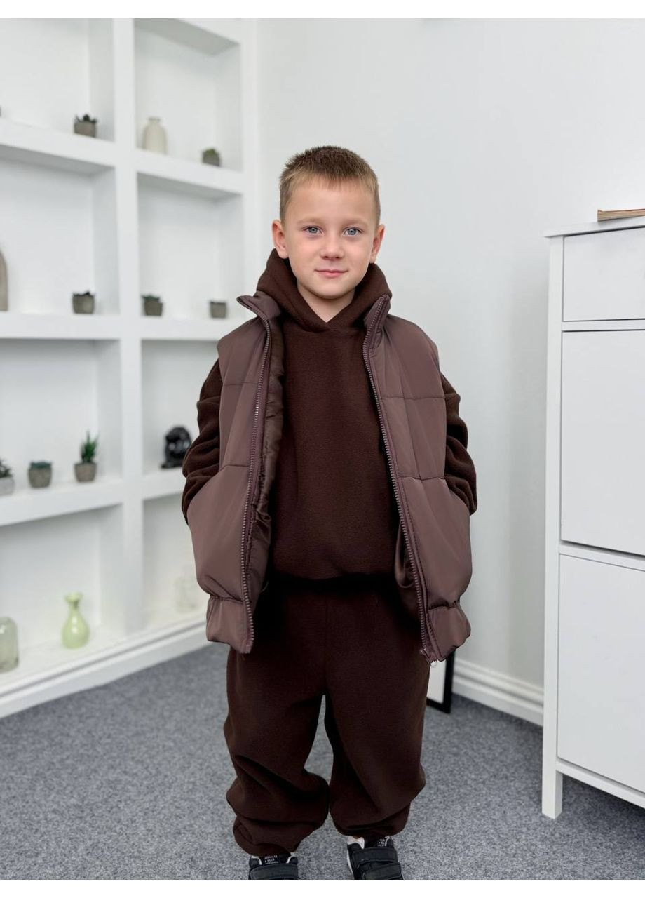 Жилетка 1833 дятяча плащівка Канада стьобана,силікон 150 Україна (368396688)