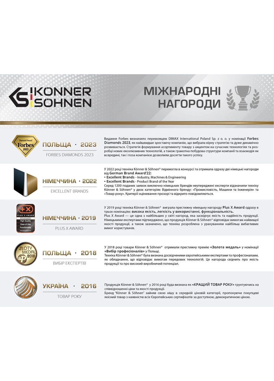 Генератор дизельний KS 16-1E 230В 16/15кВт АВР(ATS) електростартер 360кг Konner&Sohnen (394756813)