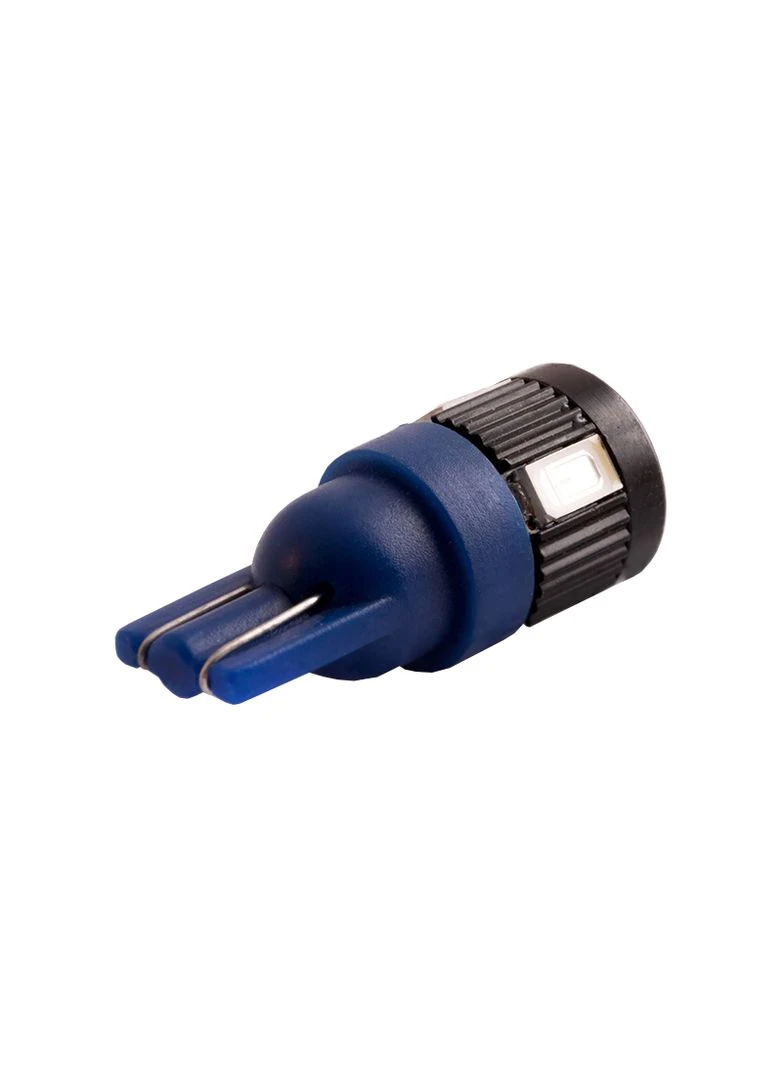 Светодиодная авто лампа T10-5630-6smd синий 12V LEDUA (323473214)