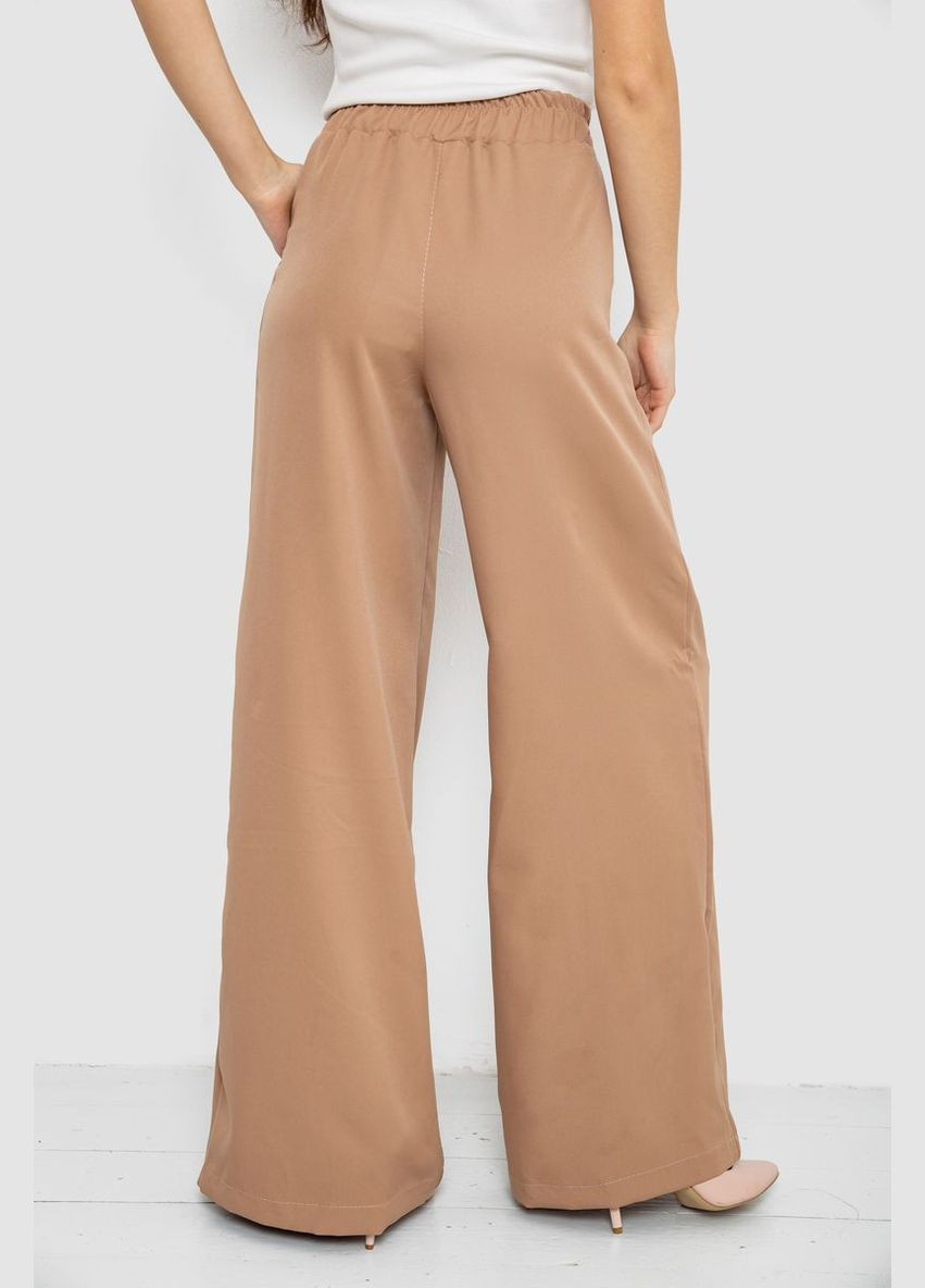 Штани жіночі вільного крою, колір темно-бежевий, Amitex (316591677)