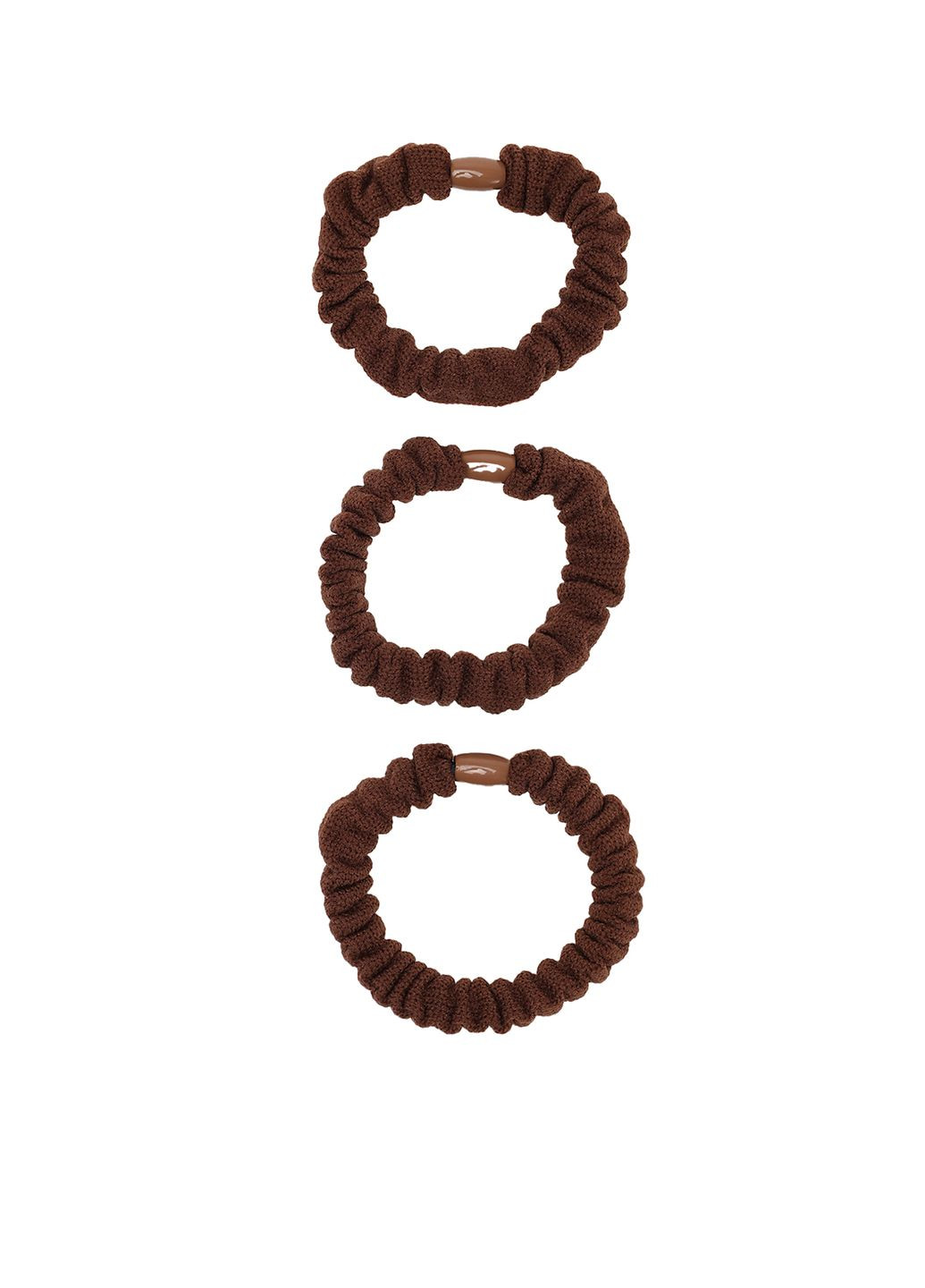 Набір резинок для волосся жіночий колір коричневий CB-00278374 Yuki (353687291)
