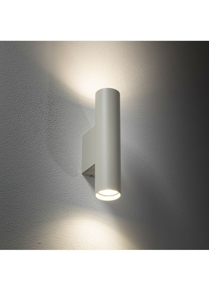 Бра, настенный светильник 10890 Fourty Wall M GU10 2x10W IP20 Silk Gray (10890) Nowodvorski (318524449)