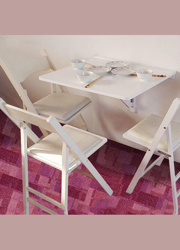 Настенный складной столик из дерева Адидже зефир (ОТК-000520) No Brand (328076947)