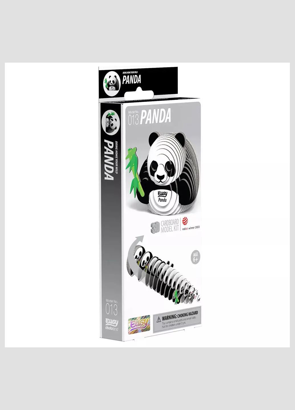 Сборная 3D модель Зоопарк Панда (XEG-013) Eugy (333251847)