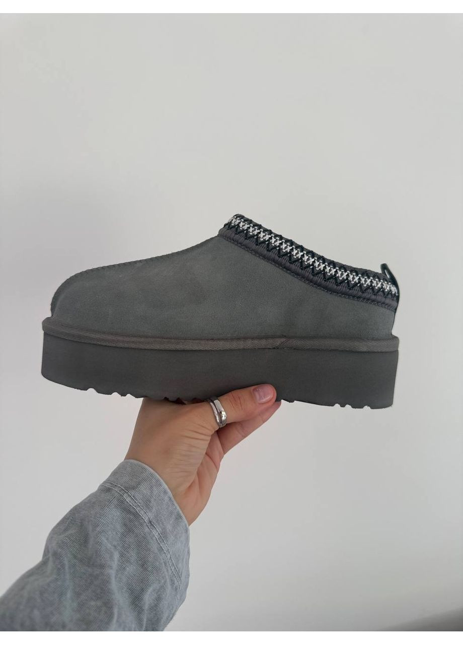 Уггі сірі зимові жіночі Таз UGG Tazz Platform Grey No Brand (367261492)